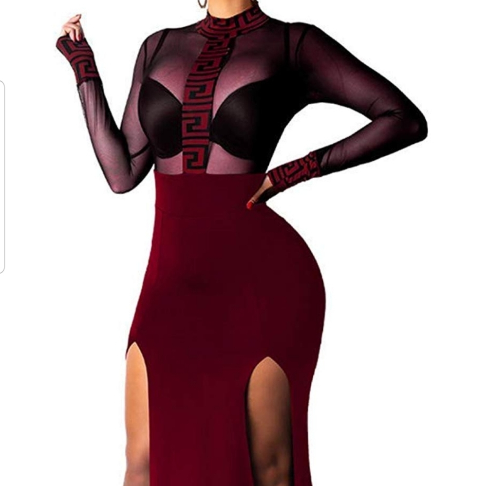 New unworn Women Sexy Club Maxi Dresses